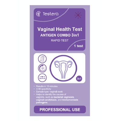 TESTERA, vaginalinės sveikatos testas, 1 vnt. paveikslėlis