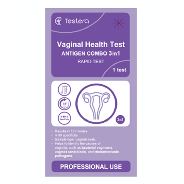TESTERA, vaginalinės sveikatos testas, 1 vnt. paveikslėlis
