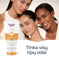 EUCERIN OIL CONTROL DRY TOUCH, gelinis kremas nuo saulės kūnui, SPF50+, 200 ml paveikslėlis EUCERIN OIL CONTROL DRY TOUCH, gelinis kremas nuo saulės kūnui, SPF50+, 200 ml paveikslėlis