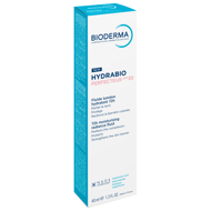 BIODERMA HYDRABIO PERFECTEUR, drėkinamasis spindesio suteikiantis fluidas dehidratuotai odai, SPF30, 40 ml paveikslėlis