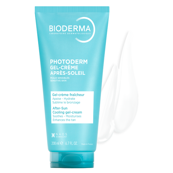 BIODERMA PHOTODERM GEL CREME, raminantis gelis kremas po deginimosi jautriai odai, 200 ml paveikslėlis