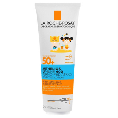 LA ROCHE-POSAY ANTHELIOS UVMUNE 400 DERMO-PEDIATRICS, pienelis, SPF50+, 250ml paveikslėlis