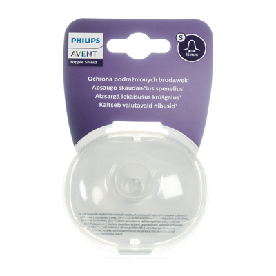 PHILIPS AVENT, silikoniniai antspeniai, maži, 15 mm, SCF153/01, 2 vnt. paveikslėlis
