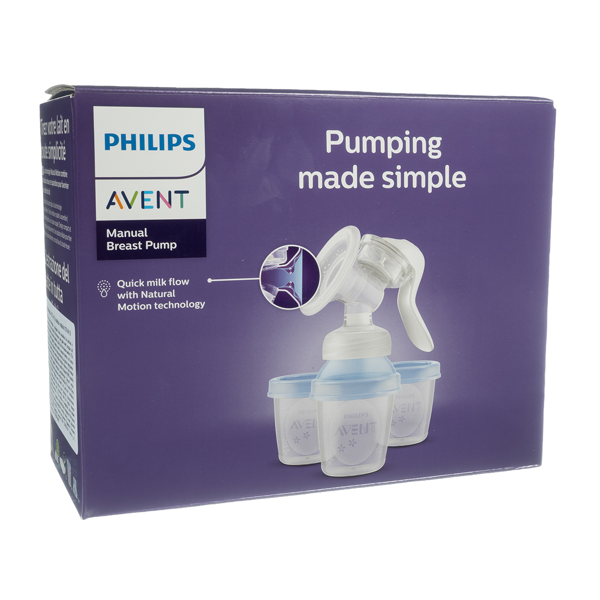 PHILIPS AVENT, pientraukis rankinis su VIA indeliais, SCF430/13 (1/637) paveikslėlis