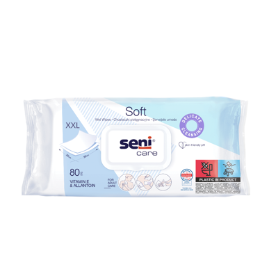 SENI CARE, drėgnos servetėlės, 80 vnt. paveikslėlis