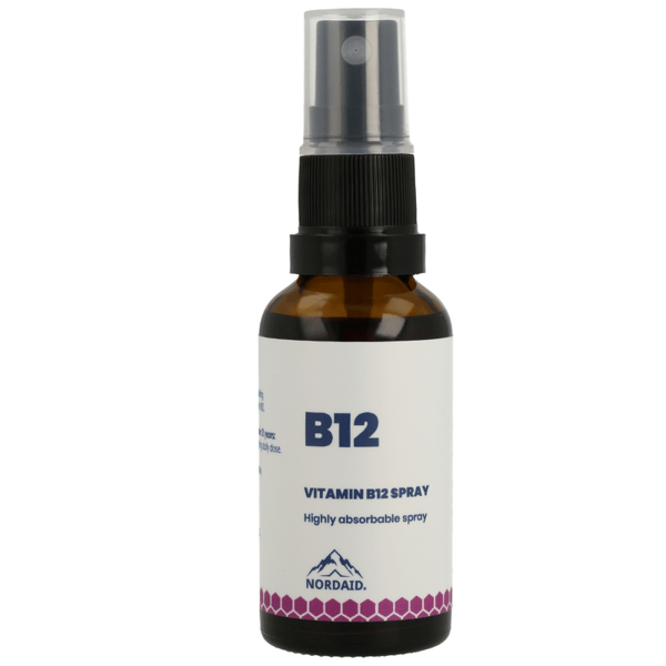 NORDAID B12 SPRAY, purškiamas vitaminas B12, 800µg, 30ml, 200 papurškimų 3 NORDAID B12 SPRAY, purškiamas vitaminas B12, 800µg, 30ml, 200 papurškimų