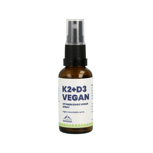 Nordaid K2 100 mcg + D3 spray 4000 IU vegan, 30ml