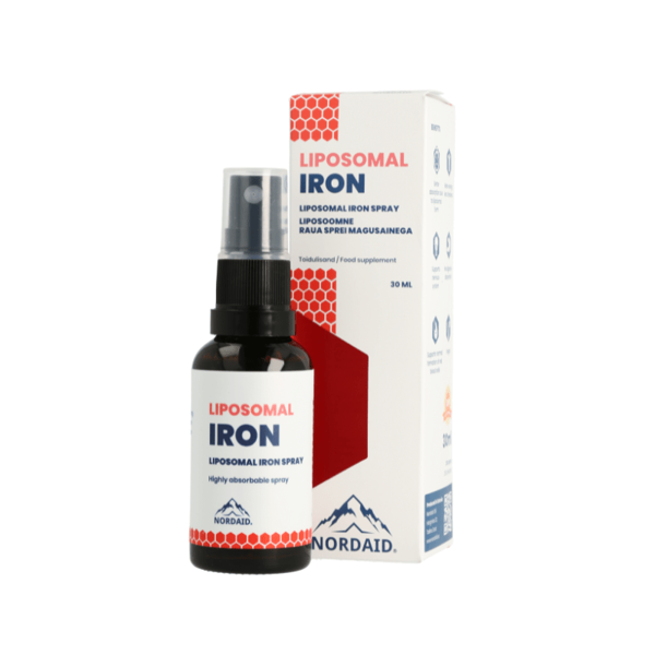 Nordaid Liposomal Iron spray, 30ml 2 Nordaid Liposomal Iron spray, 30ml