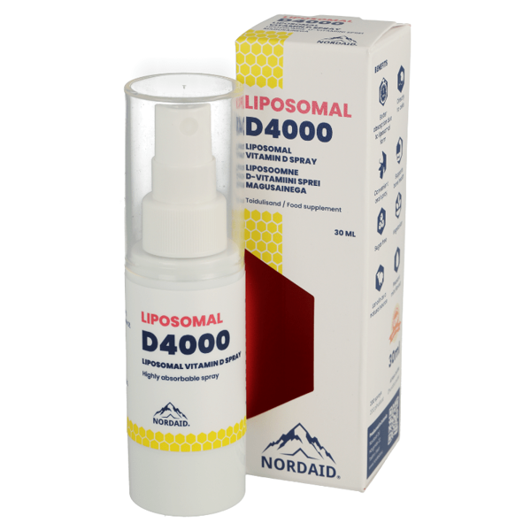 Nordaid Liposomal D4000 spray, 30ml