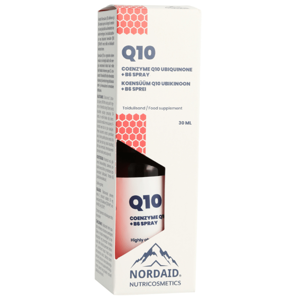 Nordaid Q10 + B6 ubiquinol spray, 30ml