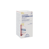 NORDAID VITAMINAS C+D liposomose serumas, 50 paspaudimų, 50ml NORDAID VITAMINAS C+D liposomose serumas, 50 paspaudimų, 50ml