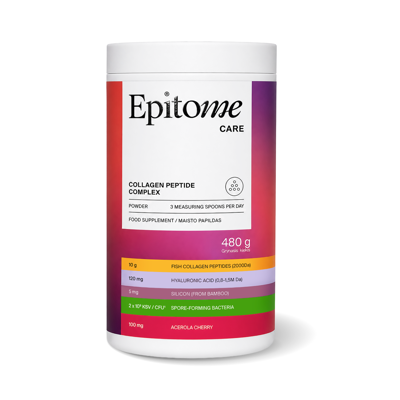 EPITOME Care Collagen Peptide Complex, 480g., milteliai paveikslėlis