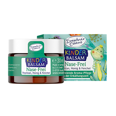 DRESDNER ESSENZ Balzamas vaikams „Laisva nosis“ 30 ml