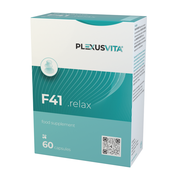 PLEXUSVITA F41 RELAX, 60 kapsulių PLEXUSVITA F41 RELAX, 60 kapsulių