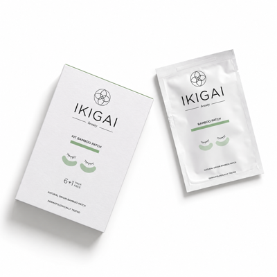 IKIGAI Paakių kaukės Bamboo Patch, 6+1 nemokamai