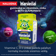 MARSIEČIAI SUPER IMMUNO, 50 guminukų paveikslėlis