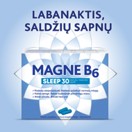 MAGNE B6 SLEEP, 30 kapsulių paveikslėlis