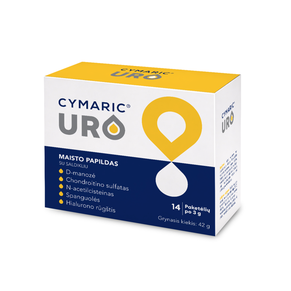 CYMARIC URO, 14 paketėlių paveikslėlis CYMARIC URO, 14 paketėlių paveikslėlis