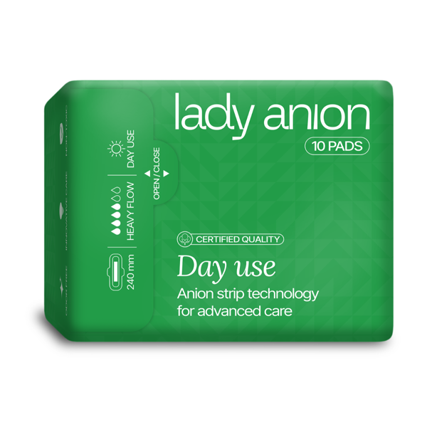 LADY ANION, higieniniai paketai dienai, 240 mm, 20 vnt. paveikslėlis