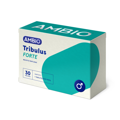 AMBIO TRIBULUS FORTE, 30 tablečių paveikslėlis