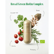 ROYAL GREEN BIO BIOTINO KOMPLEKSAS N60 vkaps. ROYAL GREEN BIO BIOTINO KOMPLEKSAS N60 vkaps.