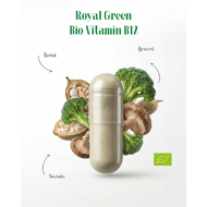 ROYAL GREEN BIO Vitaminas B12 25µg, 60 kapsulių ROYAL GREEN BIO Vitaminas B12 25µg, 60 kapsulių