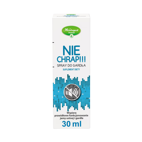 NIECHRAP, Purškalas nuo knarkimo, 30ml paveikslėlis NIECHRAP, Purškalas nuo knarkimo, 30ml paveikslėlis