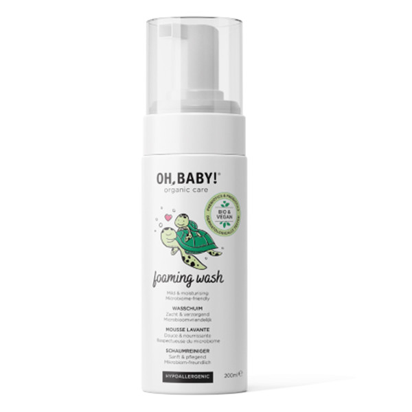 Oh, Baby! Hipoalerginis putų konsistencijos prausiklis, 200 ml.