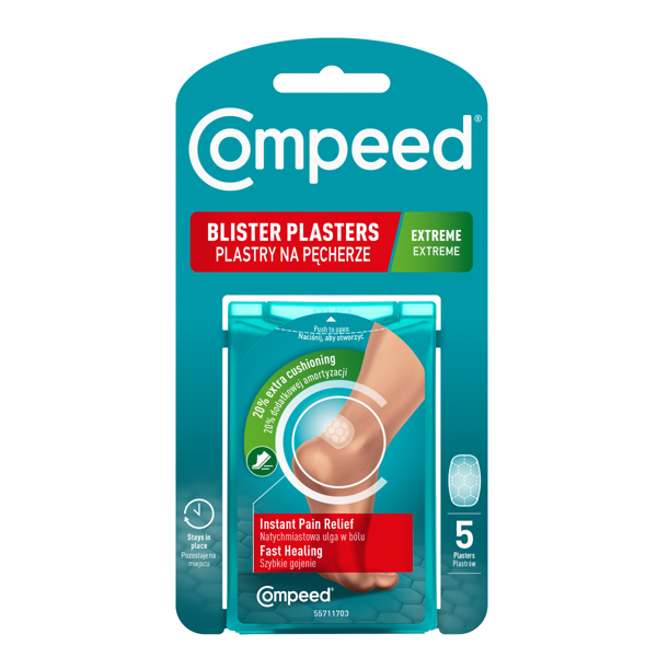 COMPEED, pūslių pleistrai sportuojantiems, 5 vnt. paveikslėlis