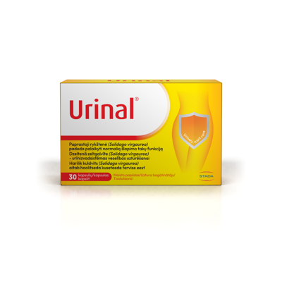 URINAL, 30 minkštųjų kapsulių paveikslėlis