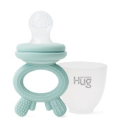 Mother-K Hug Silikoninis Maitintuvas, Mint, nuo 3 mėn.