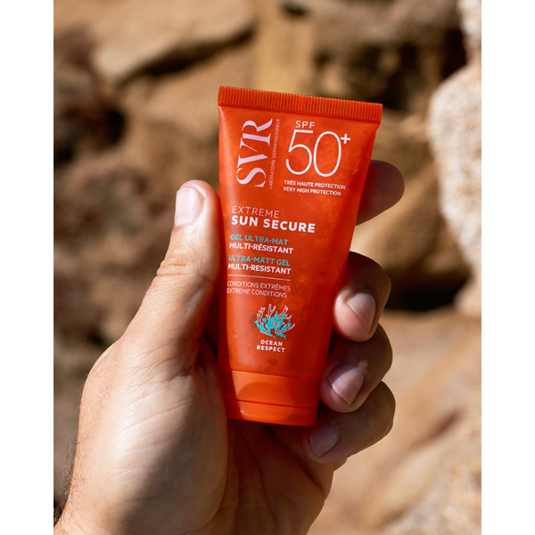 SVR SUN SECURE EXTREME, itin atsparus gelis, SPF50+, 50ml paveikslėlis SVR SUN SECURE EXTREME, itin atsparus gelis, SPF50+, 50ml paveikslėlis