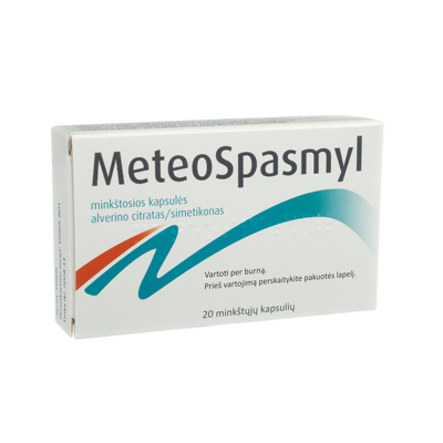 METEOSPASMYL (l.imp), 60 mg/300 mg, minkštosios kapsulės, N20 paveikslėlis