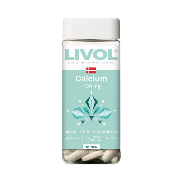 LIVOL Calcium, 400 mg., 90 tablečių paveikslėlis