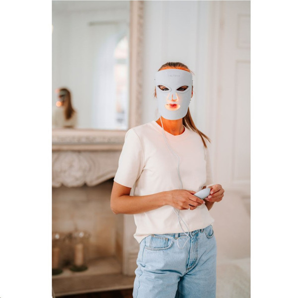 Beautifly 8 spalvų LED šviesos terapijos veido kaukė Aura Skin Pro, 1 vnt. Beautifly 8 spalvų LED šviesos terapijos veido kaukė Aura Skin Pro, 1 vnt.