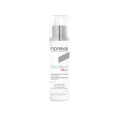 NOREVA TRIO WHITE MELA, naktinis kremas pigmentuotai odai, 50ml paveikslėlis
