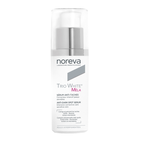 NOREVA TRIO WHITE MELA, serumas pigmentuotai odai, 30ml paveikslėlis