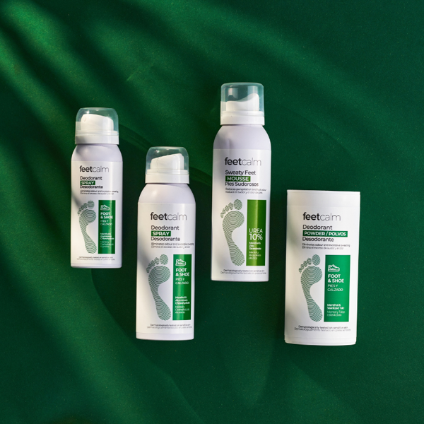 Feetcalm Putos pėdoms Sweaty Feet Mousse FC0011, nuo prakaitavimo, 125 ml Feetcalm Putos pėdoms Sweaty Feet Mousse FC0011, nuo prakaitavimo, 125 ml