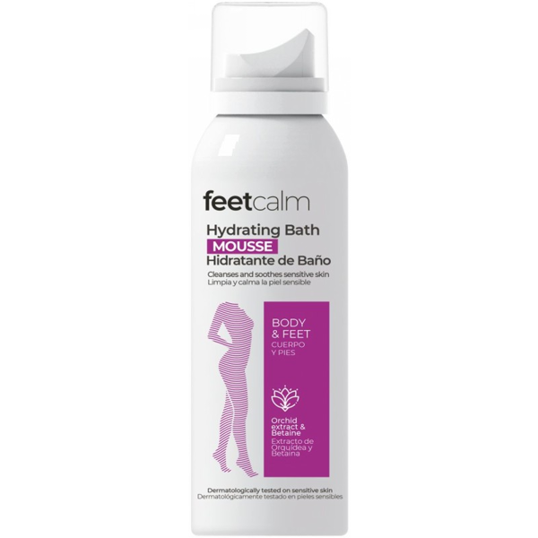 Feetcalm Vonios putos-prausiklis Hydrating Bath Mousse FC0016, 125 ml Feetcalm Vonios putos-prausiklis Hydrating Bath Mousse FC0016, 125 ml