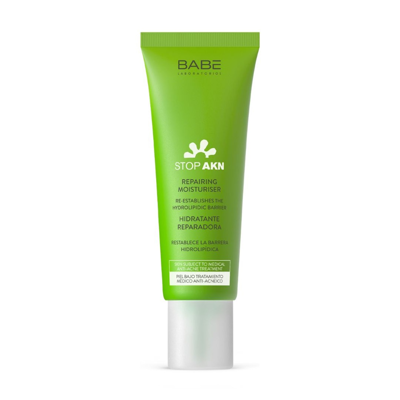 BABE STOP AKN, atkuriamasis kremas  riebiai, į spuogus linkusiai odai, 50 ml  paveikslėlis