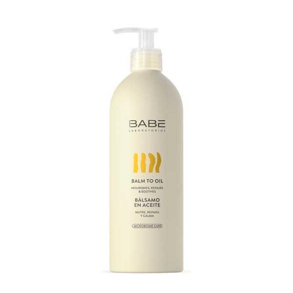BABE BODY BALM TO OIL, intensyvaus poveikio aliejinis kūno balzamas, 500ml paveikslėlis BABE BODY BALM TO OIL, intensyvaus poveikio aliejinis kūno balzamas, 500ml paveikslėlis