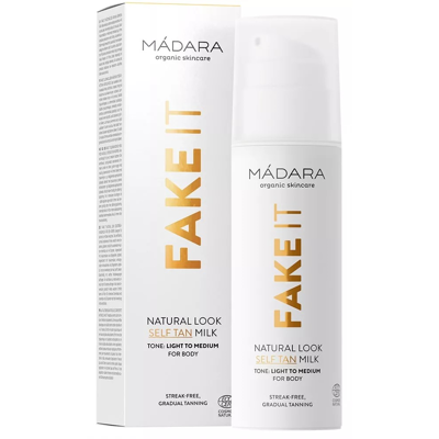 MÁDARA, Savaiminio įdegio pienelis kūnui FAKE IT, 150 ml