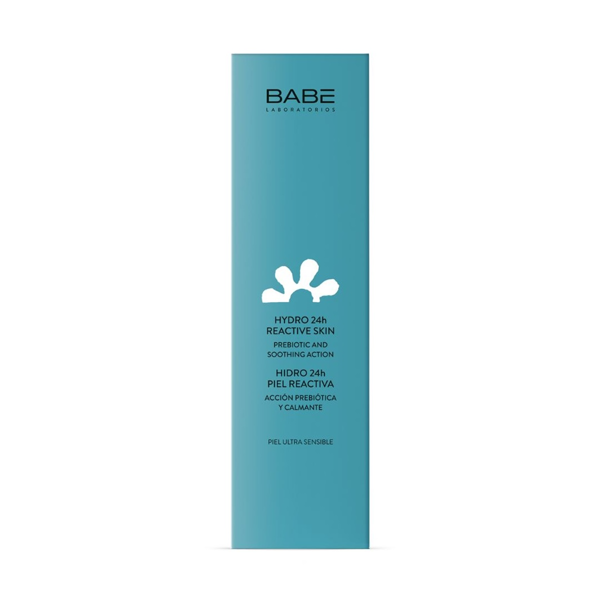 BABE FACIAL HYDRO 24H REACTIVE SKIN, drėkinamasis kremas jautriai, raustančiai veido odai, 50 ml paveikslėlis BABE FACIAL HYDRO 24H REACTIVE SKIN, drėkinamasis kremas jautriai, raustančiai veido odai, 50 ml paveikslėlis