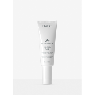 BABĒ DEPIGMENT+ CONTROL FLUID, šviesinamasis fluidas, 40 ml paveikslėlis