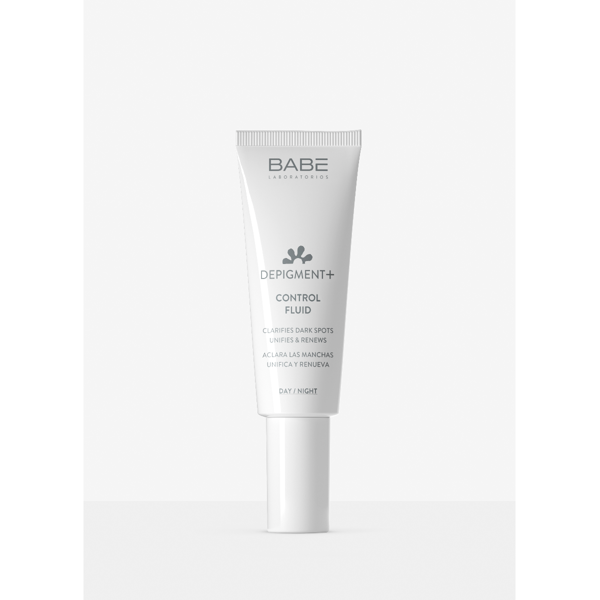 BABĒ DEPIGMENT+ CONTROL FLUID, šviesinamasis fluidas, 40 ml paveikslėlis