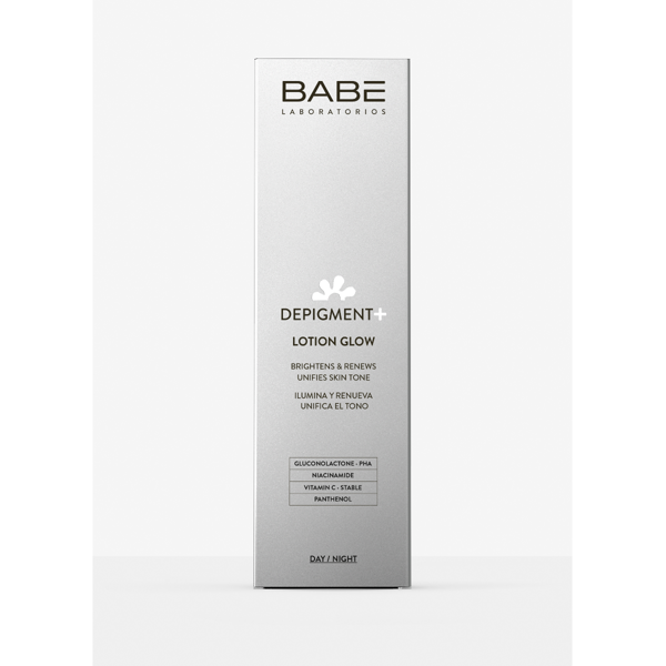 BABĒ DEPIGMENT+ LOTION GLOW, švytėjimo suteikiantis losjonas, 150 ml paveikslėlis BABĒ DEPIGMENT+ LOTION GLOW, švytėjimo suteikiantis losjonas, 150 ml paveikslėlis