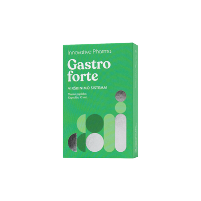 GASTRO FORTE, 10 kapsulių paveikslėlis