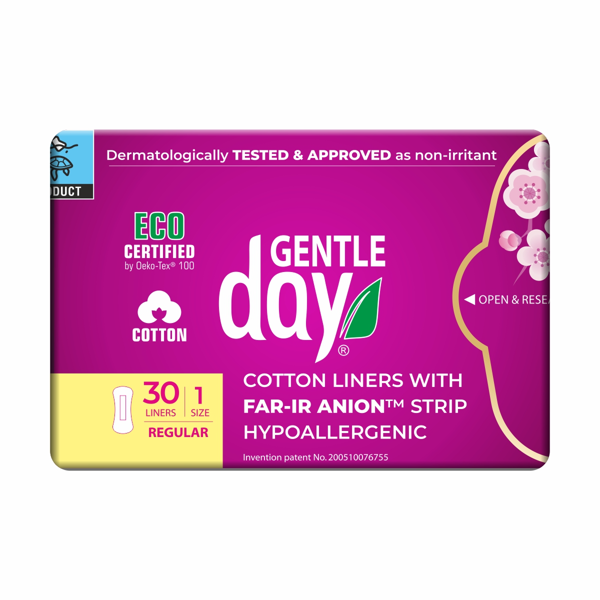 GENTLE DAY FAR-IR ANION, kasdieniai įklotai, 30 vnt. paveikslėlis GENTLE DAY FAR-IR ANION, kasdieniai įklotai, 30 vnt. paveikslėlis