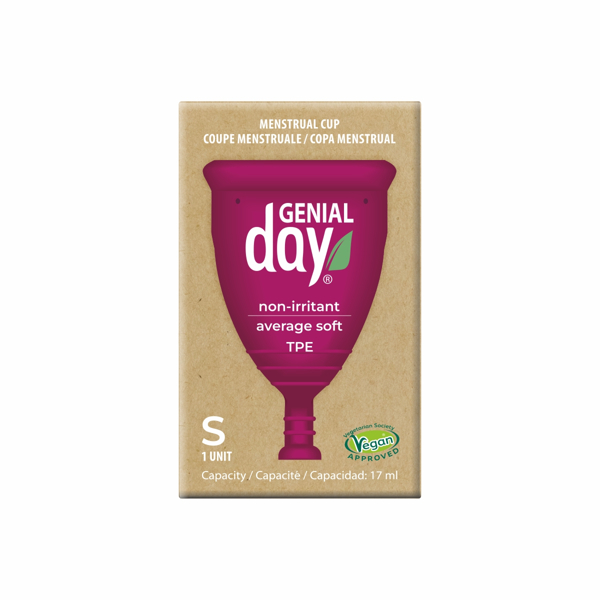 GENIAL DAY, menstruacinė taurelė, S paveikslėlis
