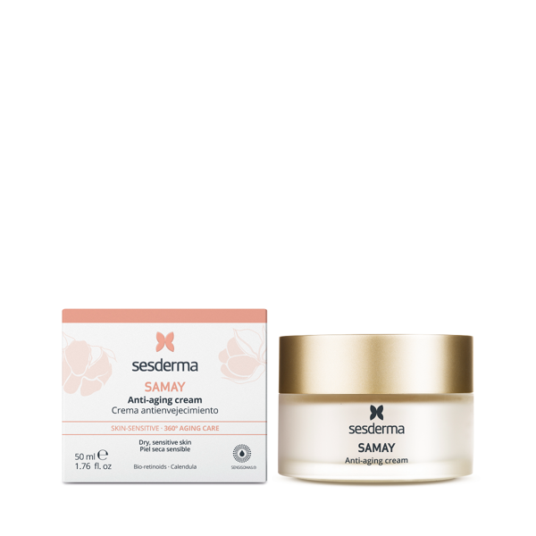 SESDERMA SAMAY, veido kremas su augaliniu retinoliu jautriai odai, 50 ml paveikslėlis SESDERMA SAMAY, veido kremas su augaliniu retinoliu jautriai odai, 50 ml paveikslėlis